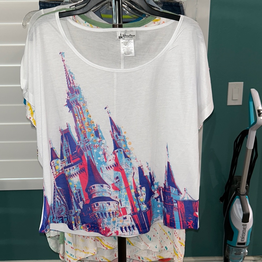 Cinderella Castle Crop Top